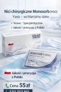 Nici chirurgiczne Monosorb (1)(PDO) Yavo wchłanialny szew