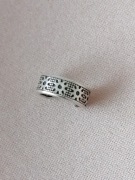 Kolczyk zacisk, kolczyk zaciskowy na ucho, srebro 925