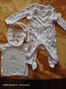 Zestaw, chłopiec, r. 50, newborn, wcześniak, body, pajacyk, spodenki 
