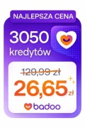 BADOO KREDYTY 3050 - PREMIUM – POKAŻ Swój Profil innym !