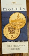 Folder NBP 2012 - Lekki krążownik Dragon 2 zł GN