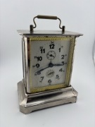 Zegar kareciak Gustav Becker z pozytywką – sprawny antyk