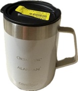 Kubek termiczny z uchem Contigo Streeterville 420 ml - Biały