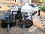 APARAT PENTAX SPOTMATIC z SUPER TAKUMAREM  50 / 1,4