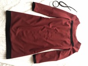 Bordowa elegancka sukienka Nife r. 36 
