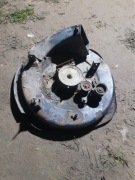 Kosisko castel garedn viking motec stiga 72cm dooczyszczenia i pomalowania