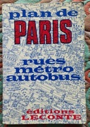 plan de PARIS przewodnik