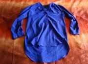 Lulu Love S błękitna niebieska elegancka letnia koszula bluzka