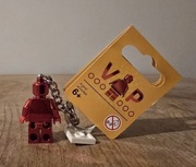 Lego VIP 5005205 Czerwona figurka nowy brelok breloczek do kluczy limited
