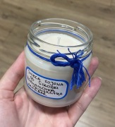 Świeca sojowa bergamotka Zanzibar 200 ml handmade