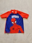 Koszulka SpiderMan do pływania na 5 - 6 lat  roz. 110 - 116 ochronna