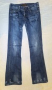 RIVER ISLAND jeansy przecierane 12/38