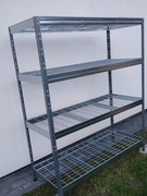 Regał Ażurowy, Ocynkowany 180x150x60 cm 4P/400 kg