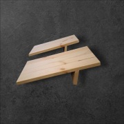 Baza pod stroik podkład drewno