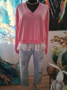 Bluza Lumina z koronka rozmiar uniwersalny