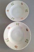 Bogucice 2 x stary porcelanowy talerz obiadowy vintage