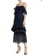 Rachel Zoe suknia wieczorowa z koronki 