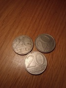 Moneta obiegowa stara 20 zł PRL kolekcjonerska