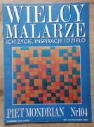Wielcy malarze Piet MONDRIAN nr 104