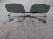 Oprawki okularowe korekcyjne Ray-Ban z nakładką przeciwsłoneczną