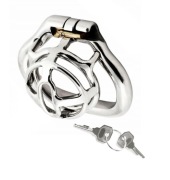 Stalowy Pas cnoty Chastity klatka na penisa oring 41mm