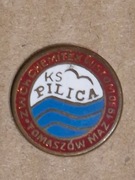 Odznaka klubowa  Pilica Tomaszów Maz.