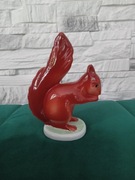 Wiewiórka figurka porcelana Hollohaza 