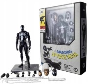 SPIDER-MAN CZARNY KOSTIUM RUCHOMA KOLEKCJONERSKA FIGURKA Z AKCESORIAMI