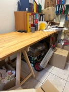 prostokątny drewniany stół IKEA