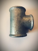 Trójnik ocynk 6/4x5/4x6/4 dn 40/32