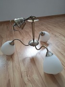 Lampa sufitowa szklane klosze