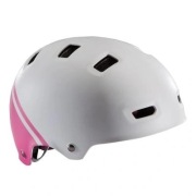 Kask rowerowy Btwin 520 55-59 cm dla dzieci + ochraniaczy