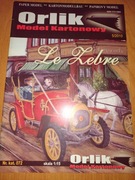 Model kartonowy Orlik Le Zebre 