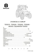 Instrukcja Napraw New Holland TD 5030, TD5040 PL