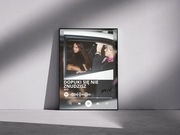 Plakat MIU dopuki mi się nie znudzisz bez ramki a3 prezent 