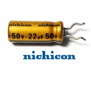 NICICON 22uF/50V AUDIO wylut YAMAHA.