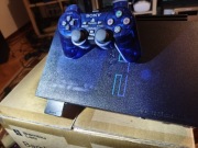 PS2 midnight blue 230v + FHDB + oryginalny HDD + network adapter Sony