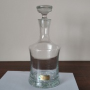 Karafka kryształowa Czechosłowacja Bohemia lata 70 te