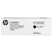 HP toner Black 83X, CF283XC otwarty 