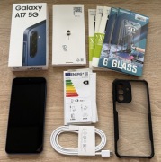 Samsung Galaxy A17 5G Blue 128GB / 0 Cylki / + 5x Szkło + 1x Etui / NOWY