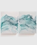 Obrazy abstrakcyjne na cienkim płótnie 25*30