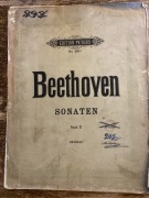 BEETHOVEN - SONATEN BAND II - sonaty fortepianowe tom II ed. PETERS;