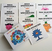 Superkolekcja Roger Hargreaves 10 książeczek etui Mr. Men Mała Miss Emocje