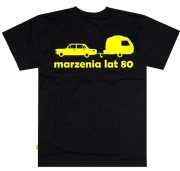 Podkoszulek na prezent dla fana fiat 125p PRL