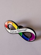 Metalowa przypinka pin broszka wpinka