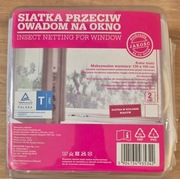 Siatka do okna przeciwko owadom 130 x 150 cm