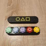 Kości gonggi, gra, squid game, gongi