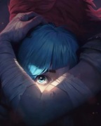 Plakat Arcane League of Legends LoL Jinx Vi Serial Netflix Poster 50x70