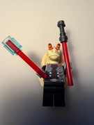 Lego Star Wars Figurka sw1367 Darth Jar Jar + miecz świetlny  75389