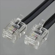 Przewód telefoniczny 6P4C RJ11 - 6P4C RJ11 kabel 180cm Drugi przewód gratis